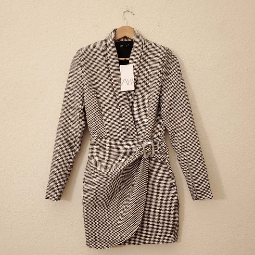 Zara * Bloggers Favorite houndstooth blazer dress - Picture 16 of 16